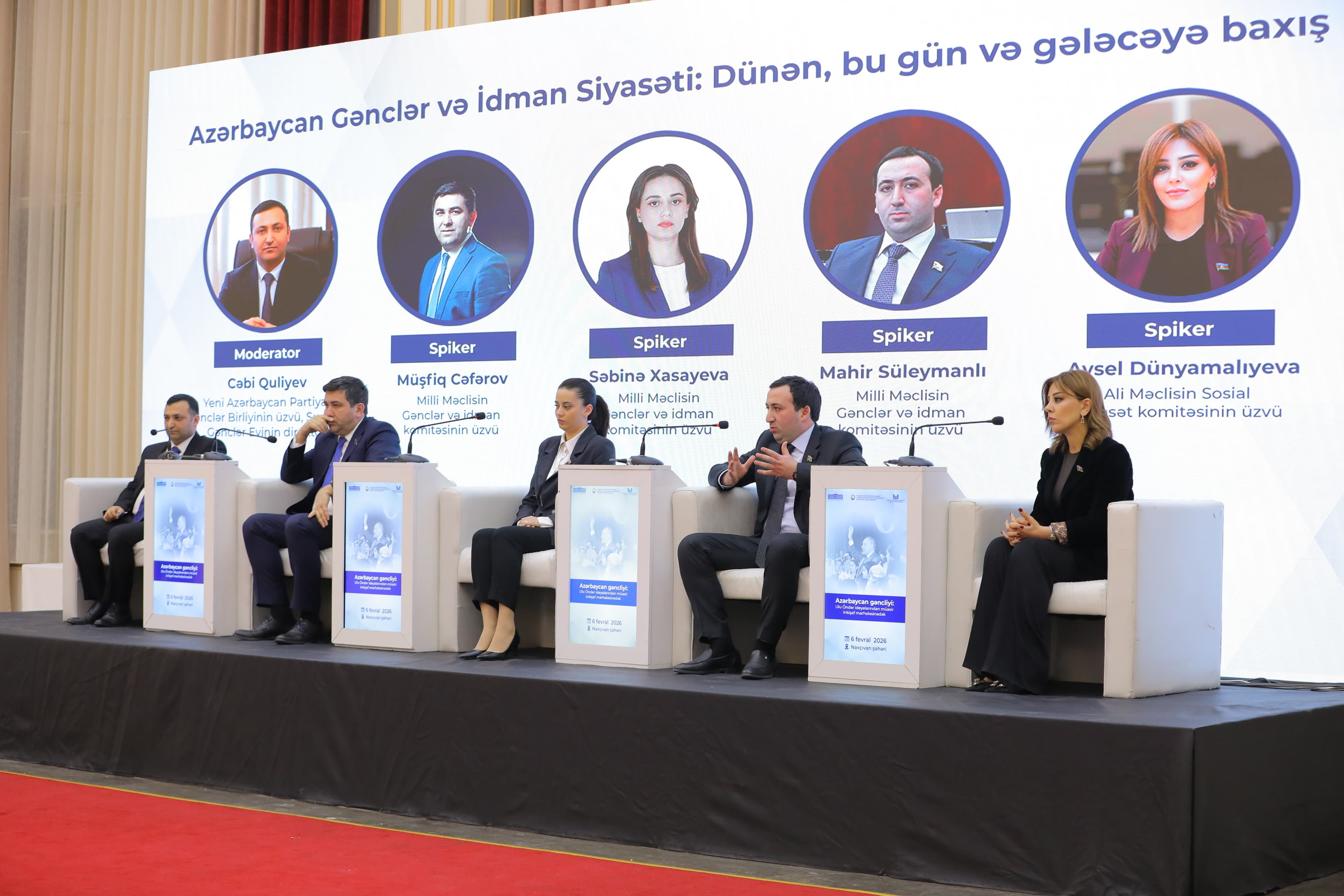 Naxçıvanda “Azərbaycan gəncliyi: Ulu Öndər ideyalarından müasir inkişaf mərhələsinədək” adlı tədbir keçirilib