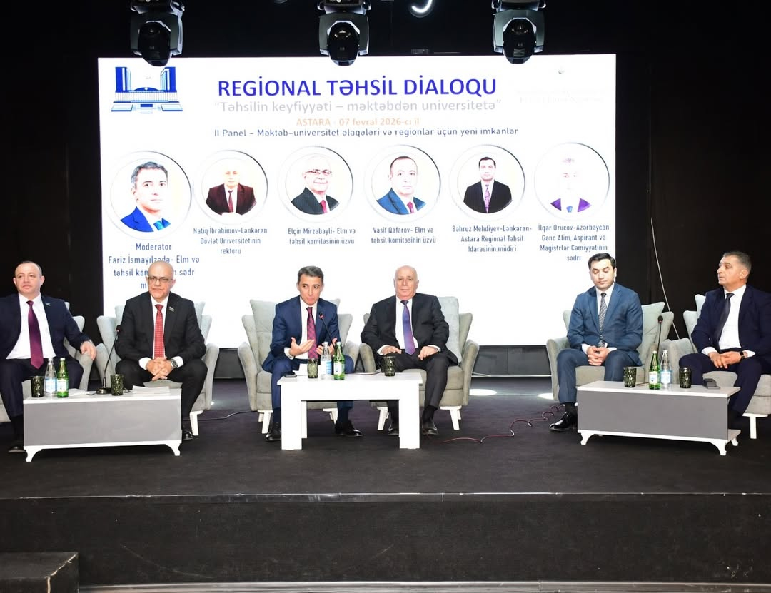 Astara rayonunda Regional Təhsil Dialoqu keçirilib