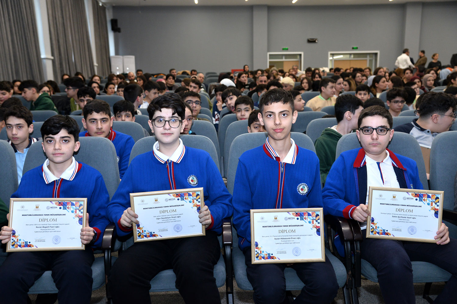 Müsabiqə və olimpiada qalibləri mükafatlandırılıb