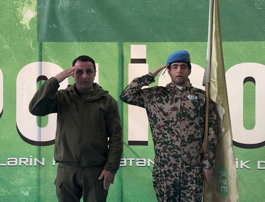 Qəbələ Dövlət Peşə Təhsil Mərkəzinin tələbələri düşərgədə iştirak edirlər