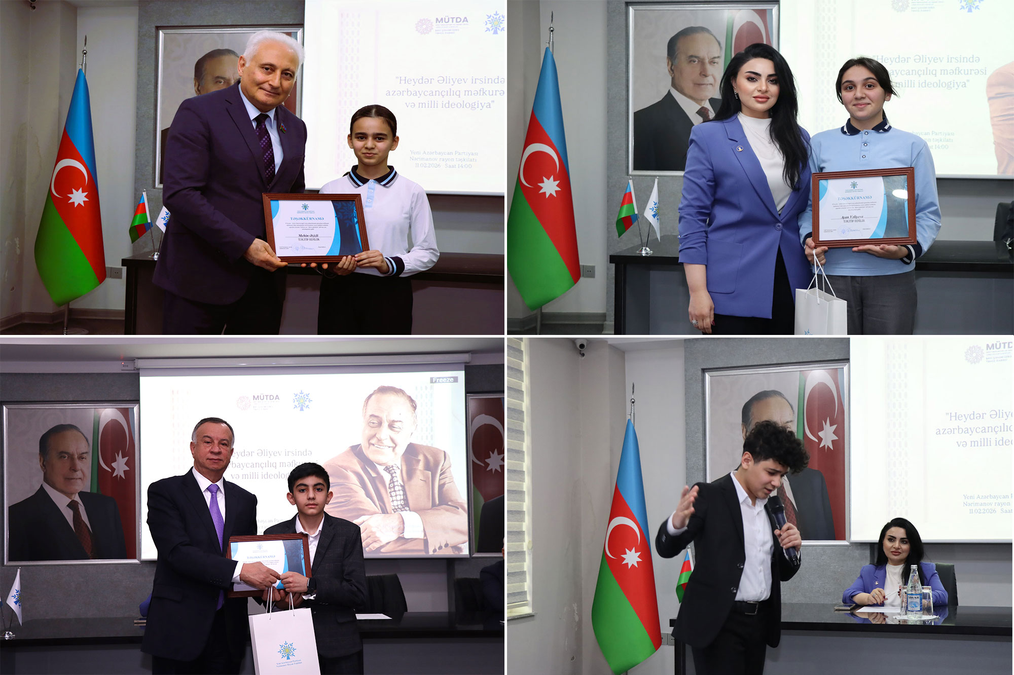 Paytaxt məktəblərində “Heydər Əliyev irsinin öyrədilməsi” dərsləri davam edir