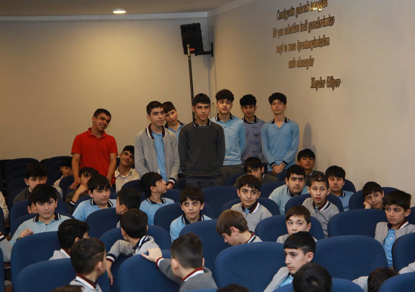 Hərbi təhsilə marağın təşviqi üçün görüşlər keçirilib