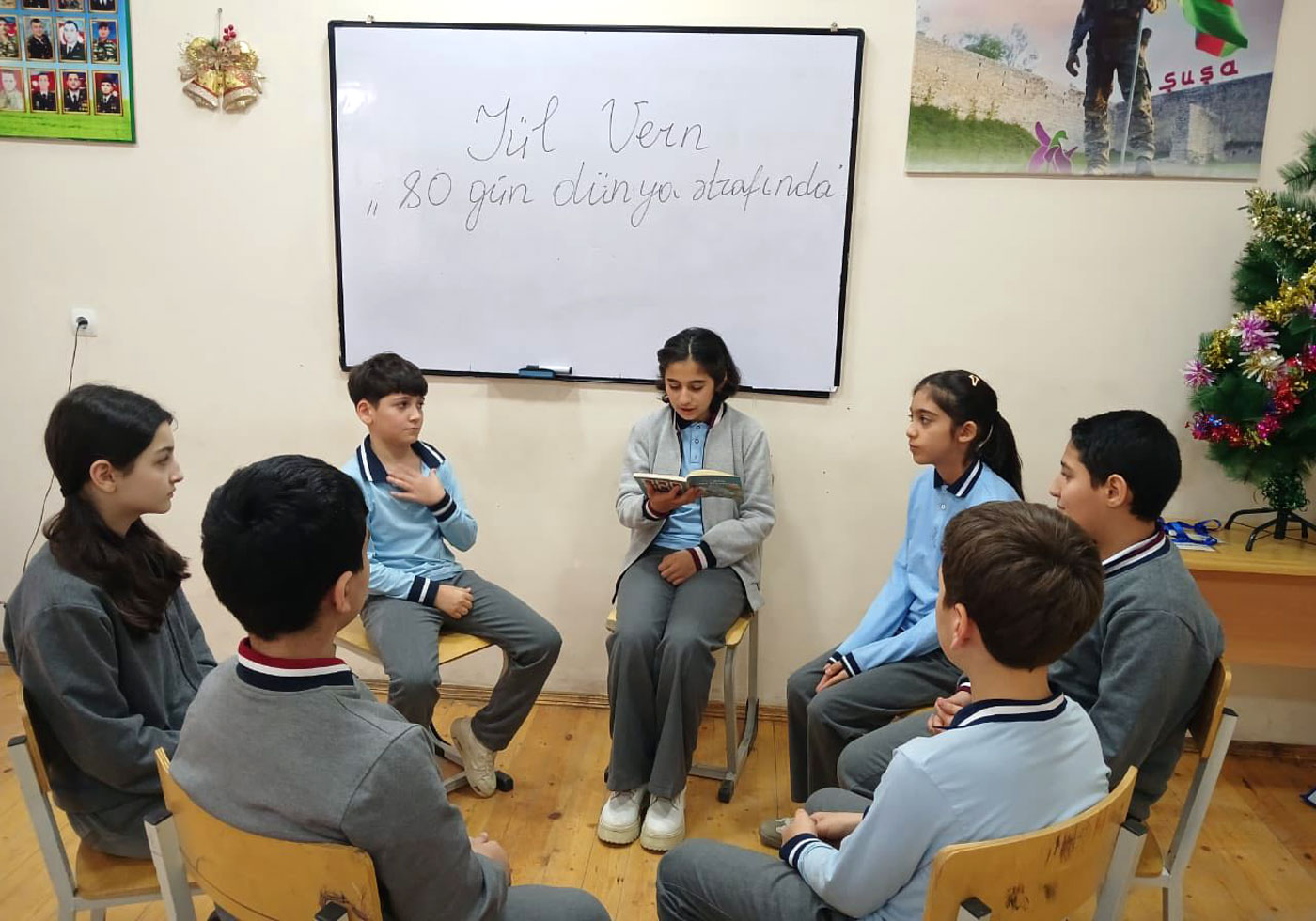 Paytaxt məktəblərində “Oxu dəqiqələri” keçirilir