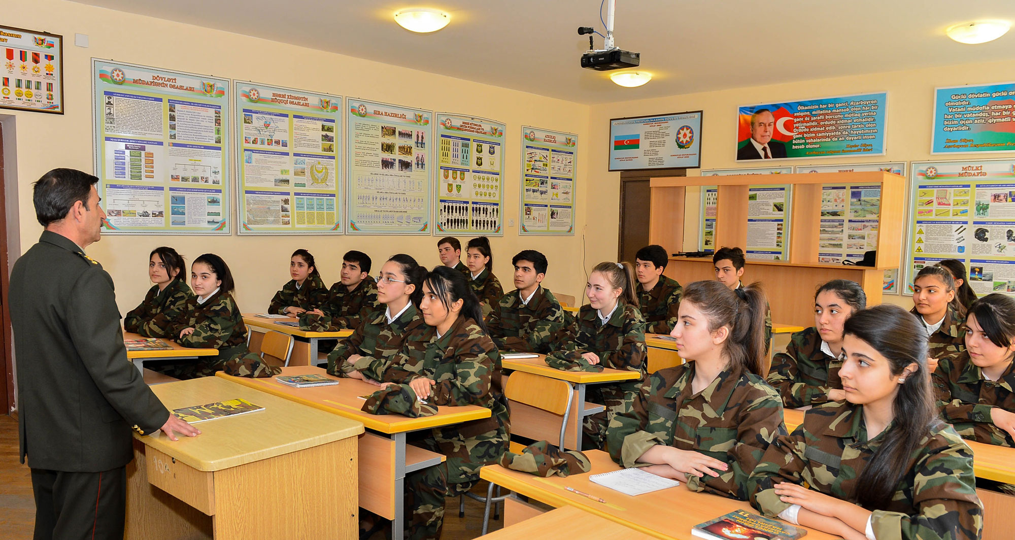 Hərbi hazırlıq müəllimi işləmək istəyənlər üçün müsabiqə