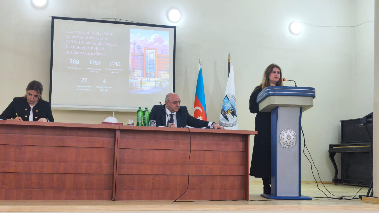 STK-da payız imtahan sessiyasının nəticələrinə dair iclas keçiriib