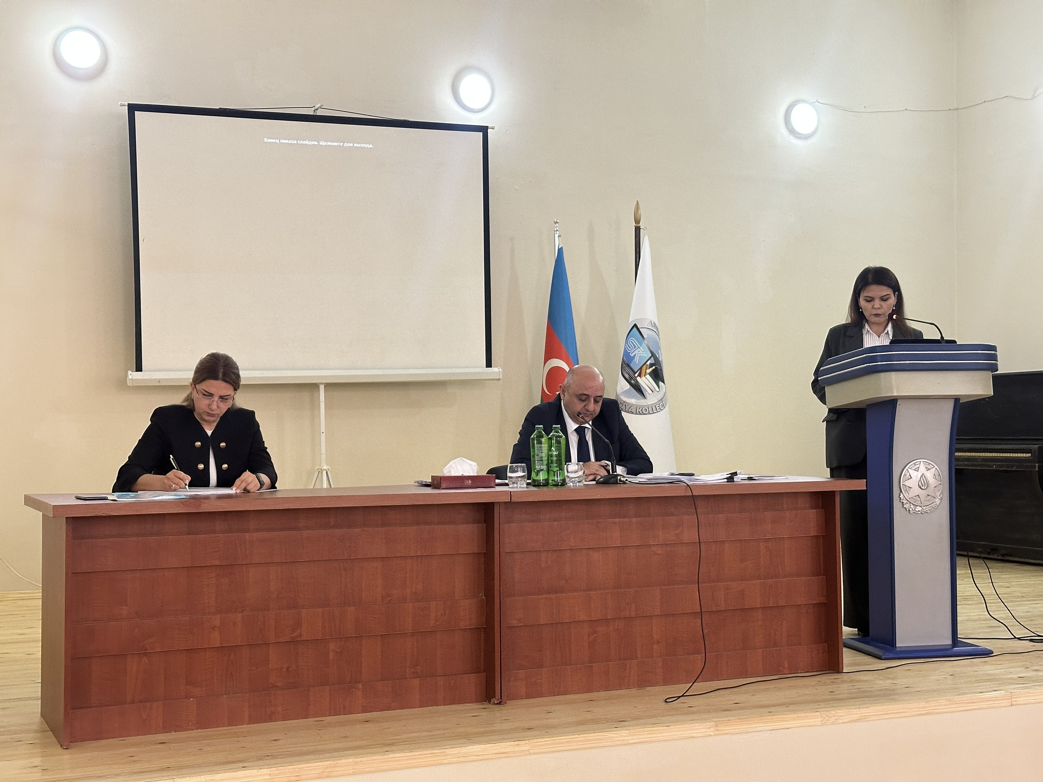 STK-da payız imtahan sessiyasının nəticələrinə dair iclas keçiriib