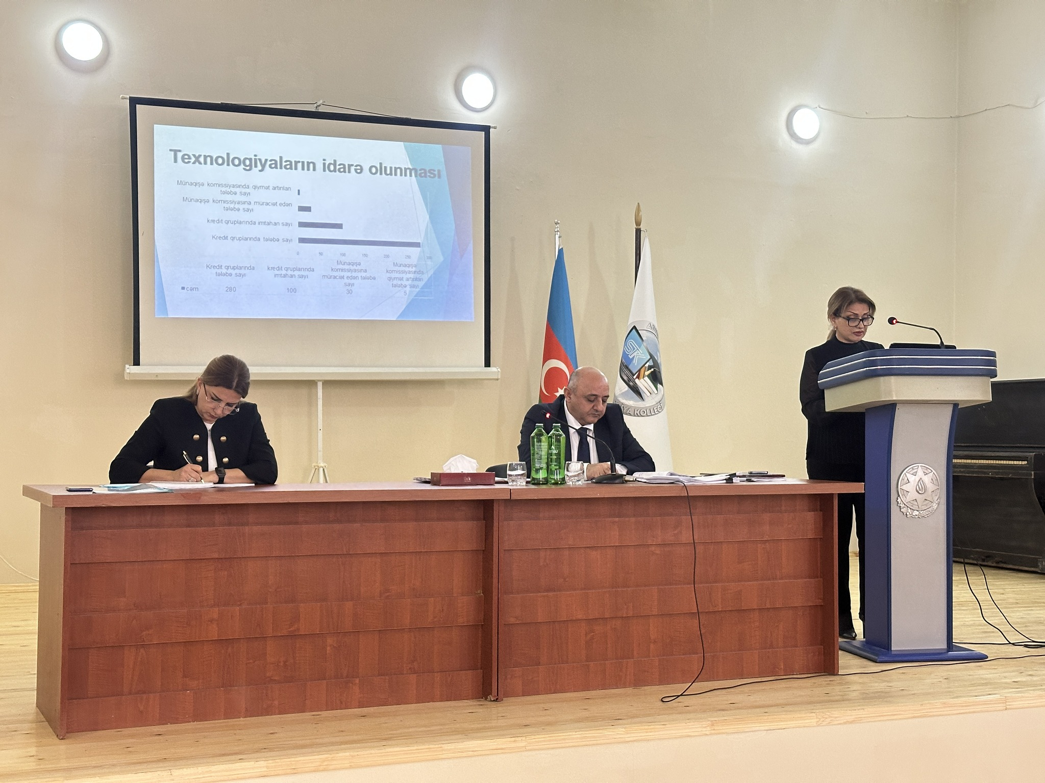 STK-da payız imtahan sessiyasının nəticələrinə dair iclas keçiriib