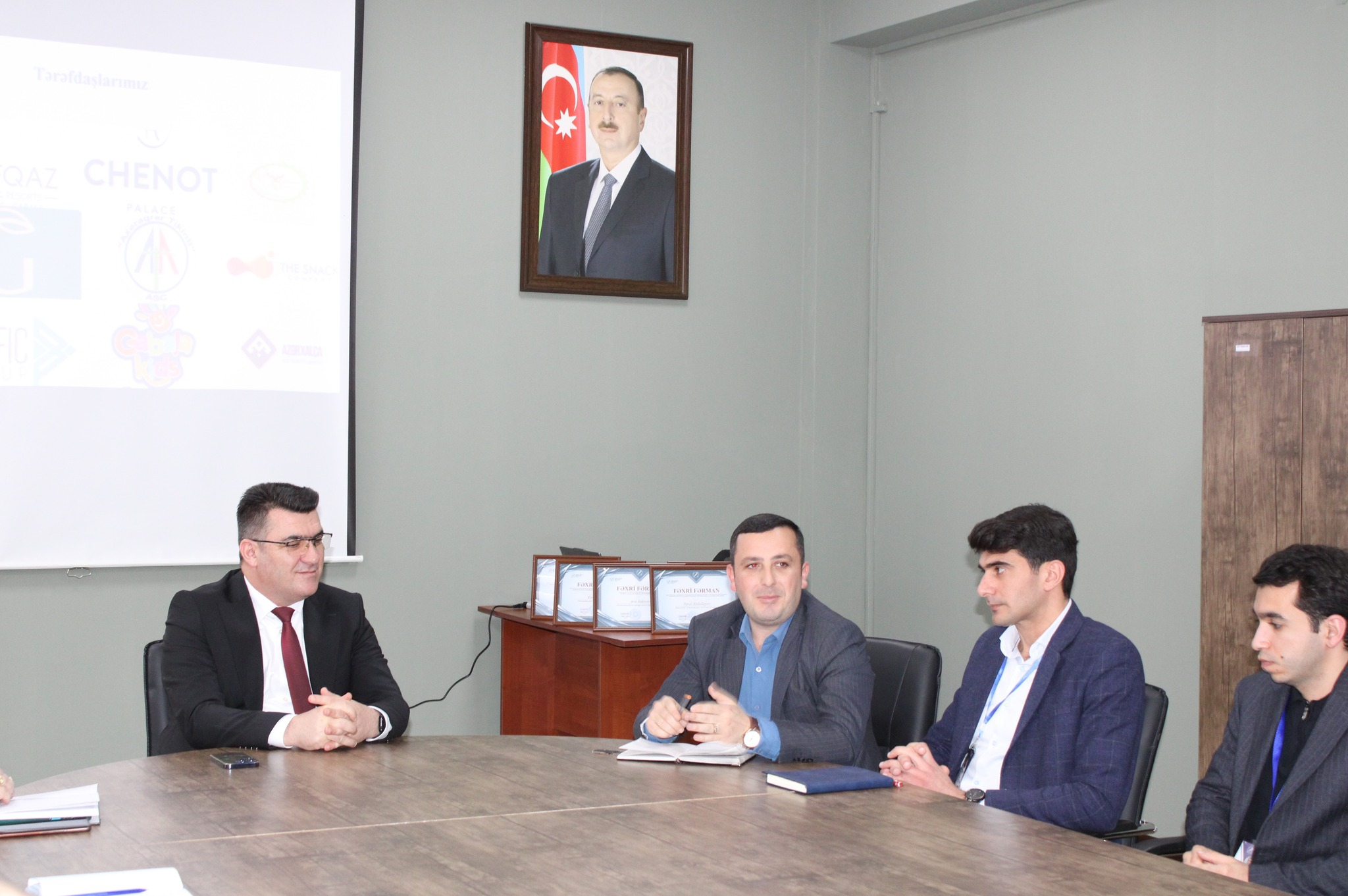 Qəbələ Dövlət Peşə Təhsil Mərkəzində YTP məzunları ilə görüş keçirilib