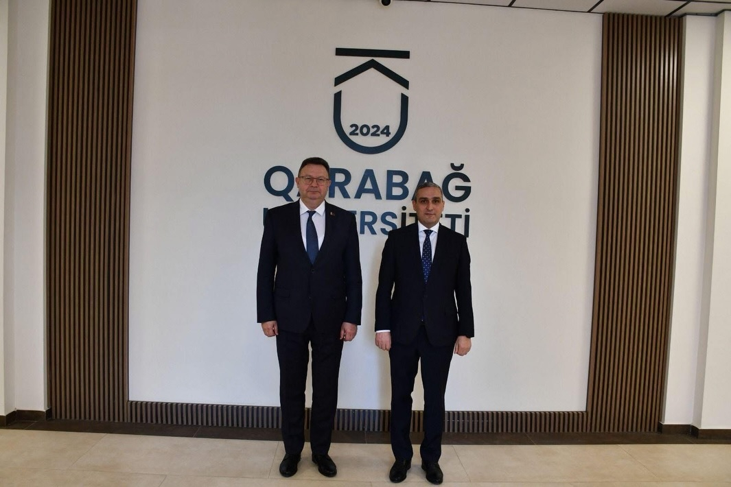 Qarabağ Universitetinin Belarus məktəbləri ilə əməkdaşlığı müzakirə edilib