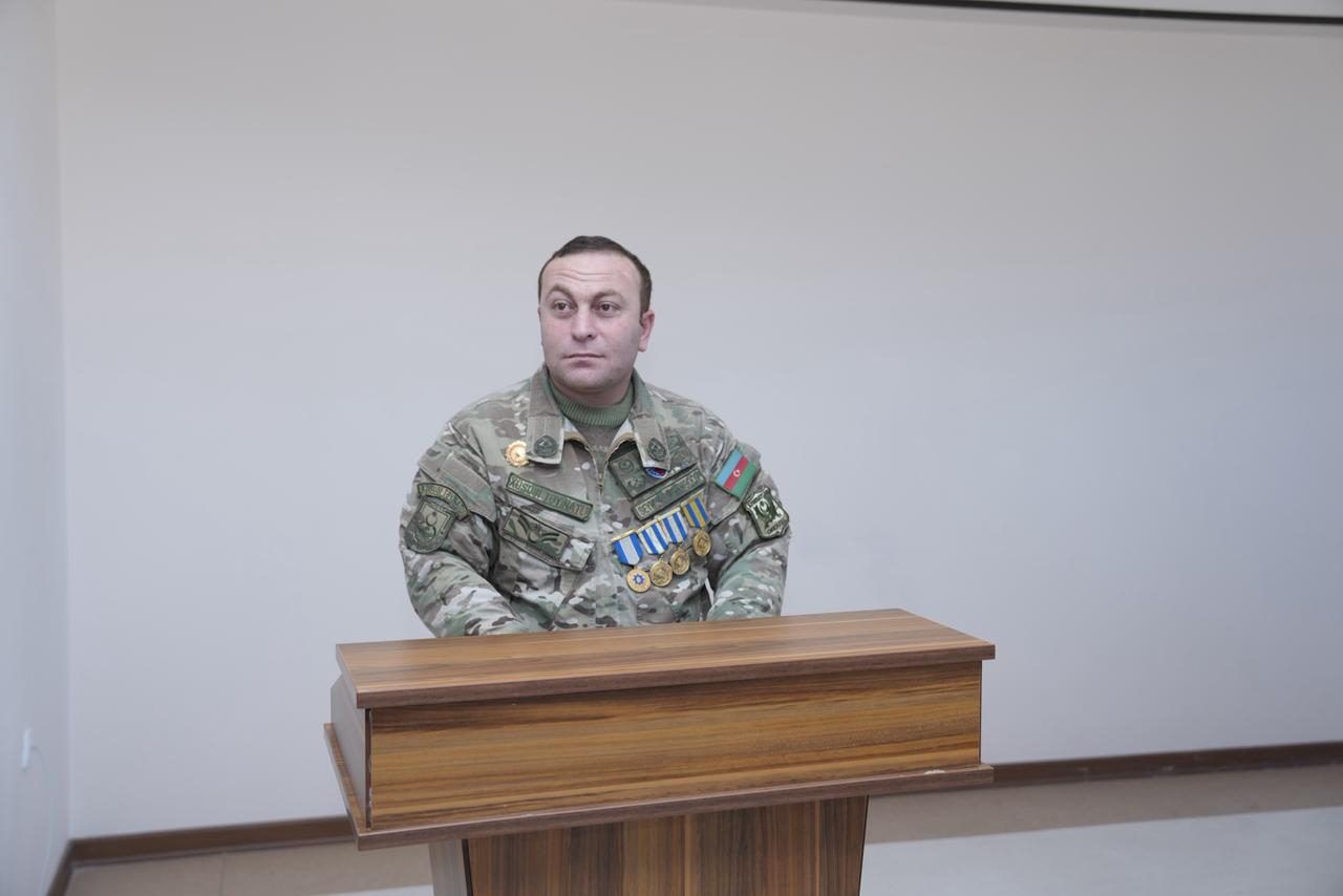 NDU-da yaz semestrinin ilk dərslərini şəhid ailələri və qazilər keçib