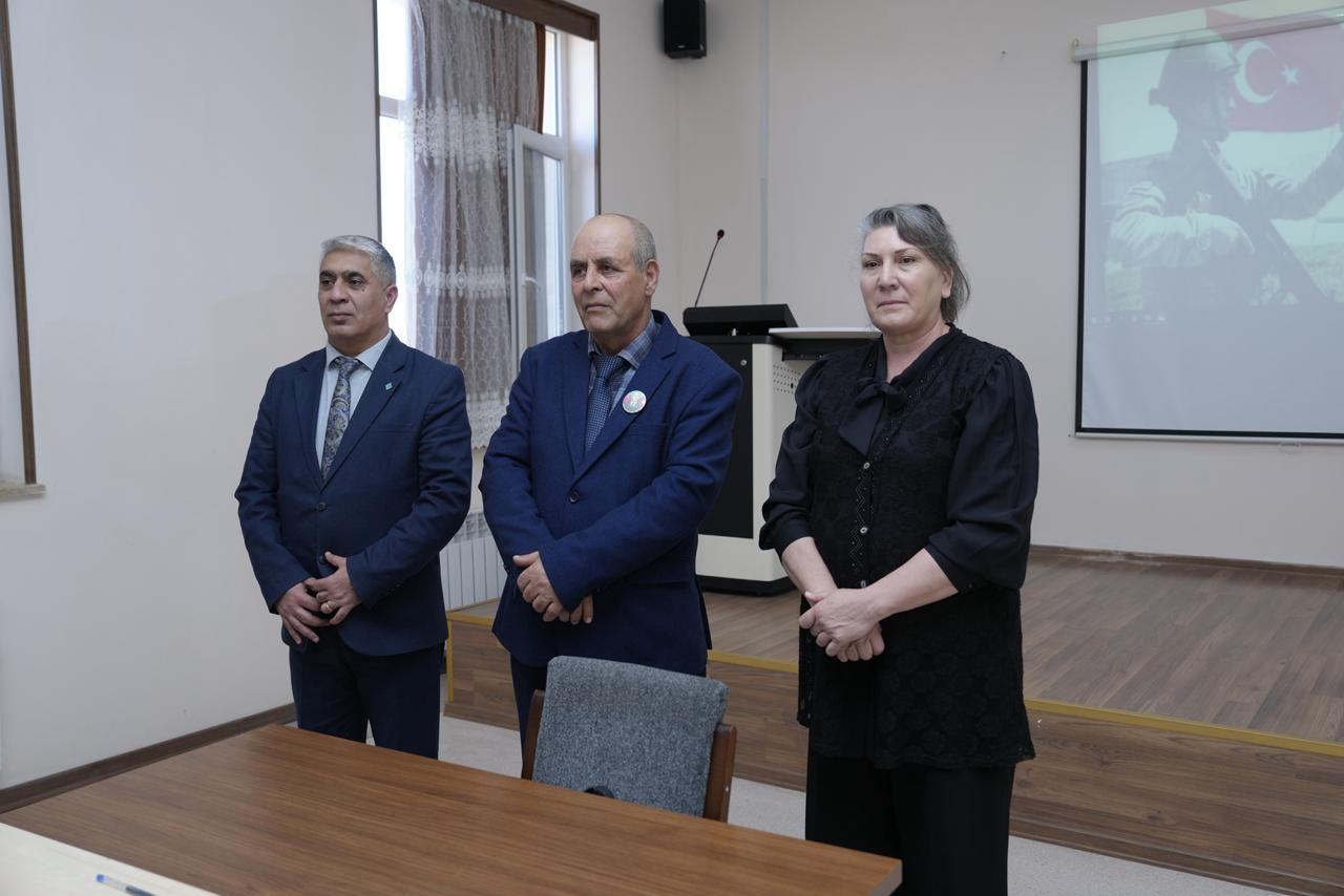 NDU-da yaz semestrinin ilk dərslərini şəhid ailələri və qazilər keçib