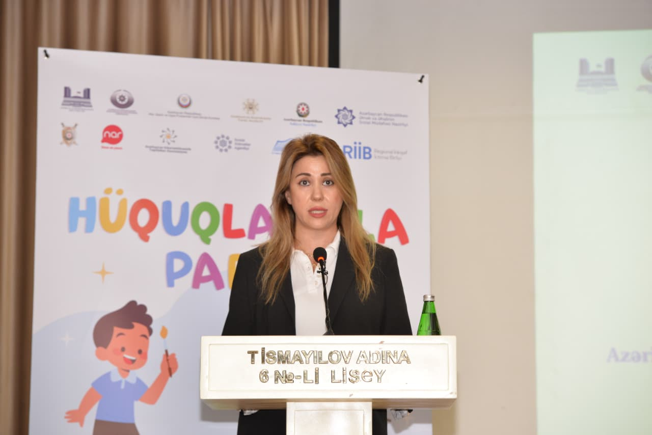 “Hüquqlarınla parla!” layihəsinin bağlanış tədbiri keçirilib