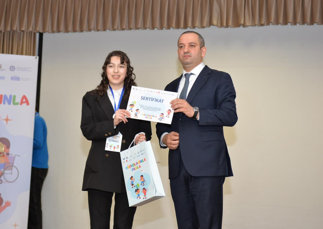 “Hüquqlarınla parla!” layihəsinin bağlanış tədbiri keçirilib