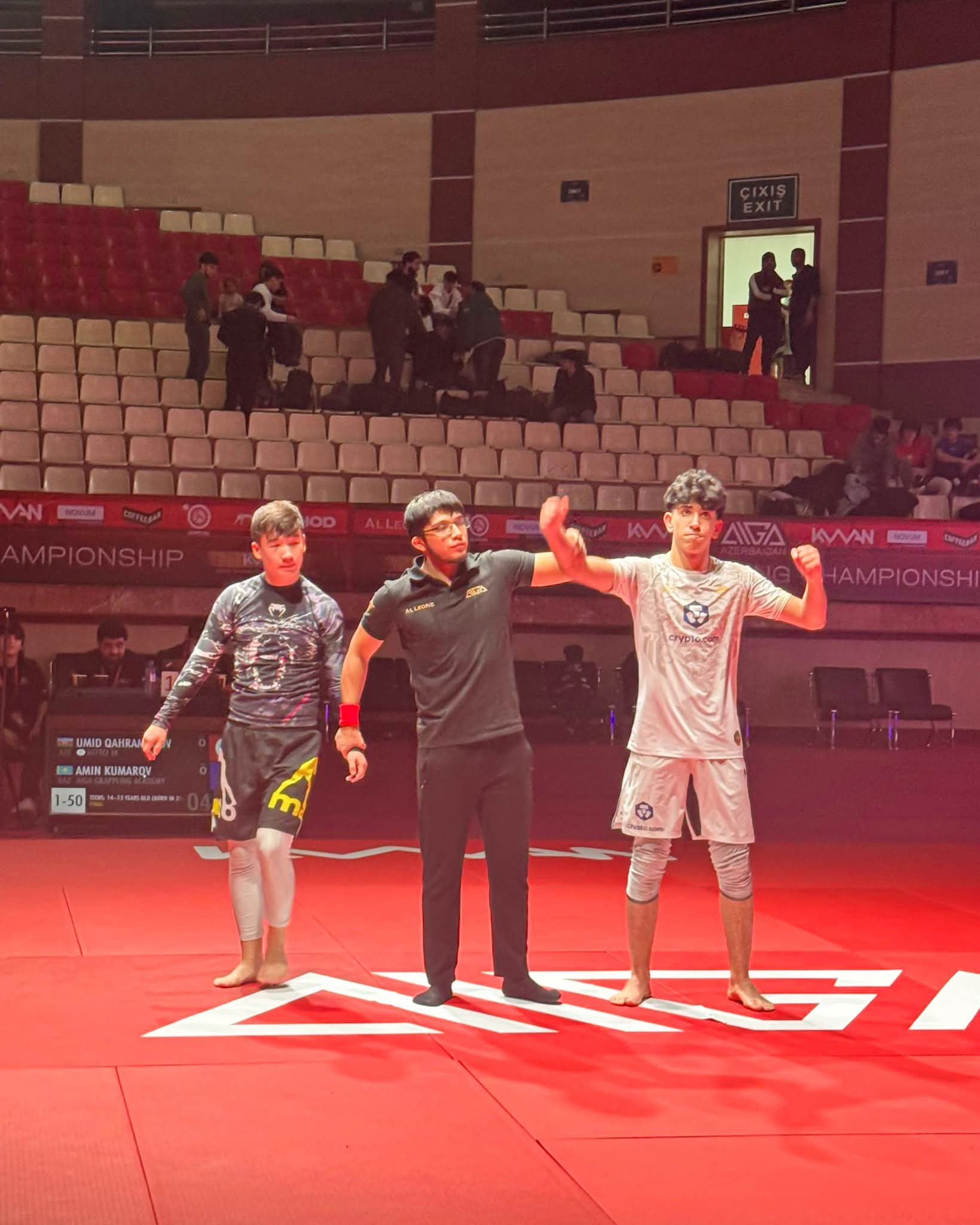 Naxçıvanın iki idmançısı Avrasiya çempionu olub 