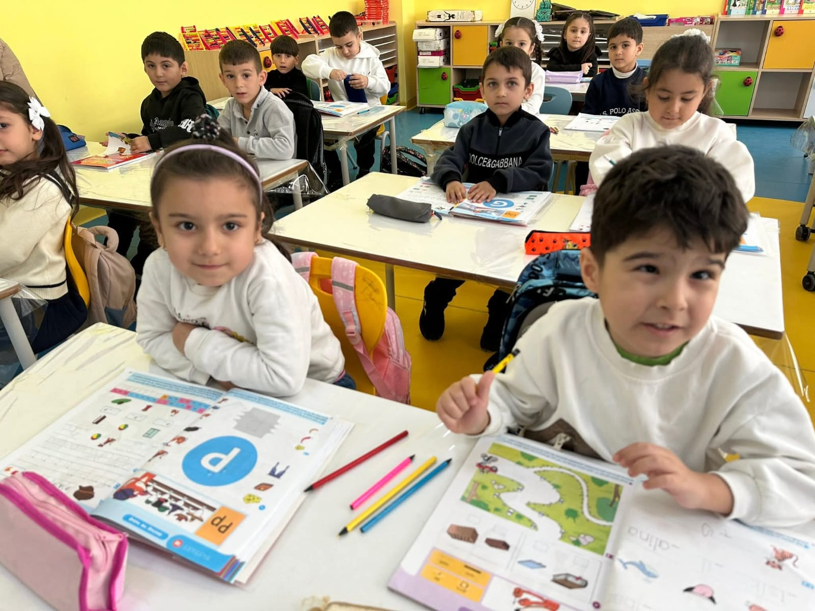 Cəbrayıl məktəbində bir dərs günü