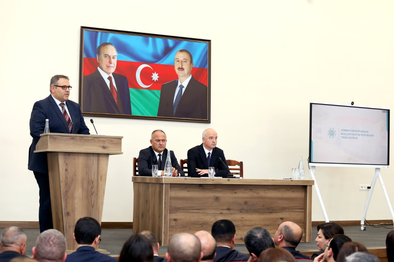 Naxçıvan Muxtar Respublikası Təhsil Nazirliyində kollegiya iclası keçirilib 