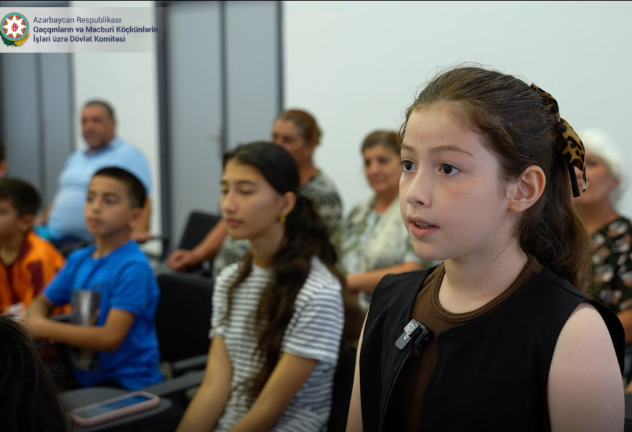 Zabuxda məktəblilərlə görüş keçirilib