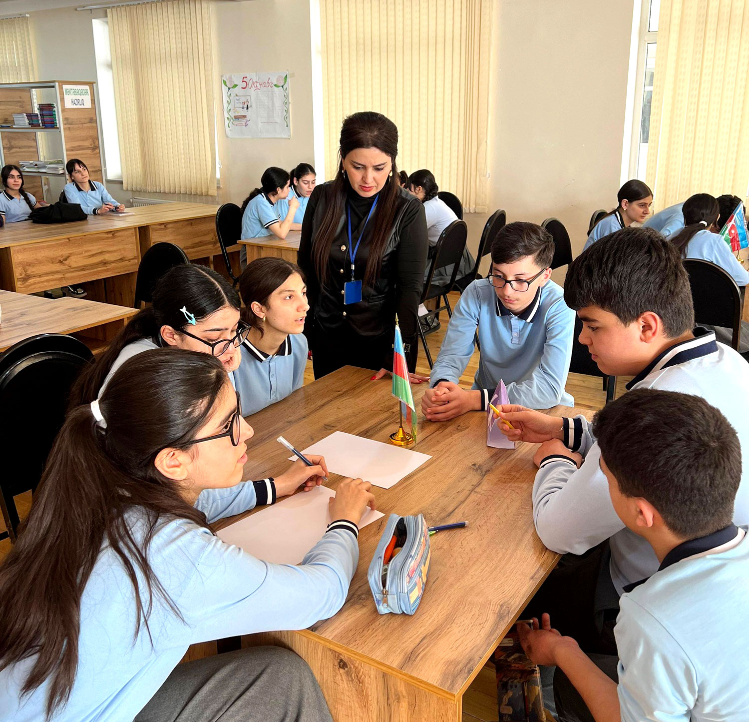 Məktəblərdə Beynəlxalq Ana Dili Günü qeyd olunub