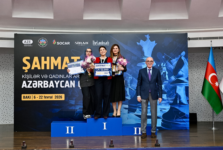 Şahmat üzrə Azərbaycan çempionatına yekun vurulub