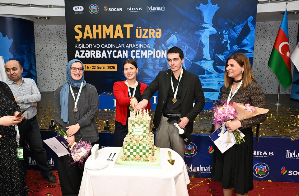 Şahmat üzrə Azərbaycan çempionatına yekun vurulub