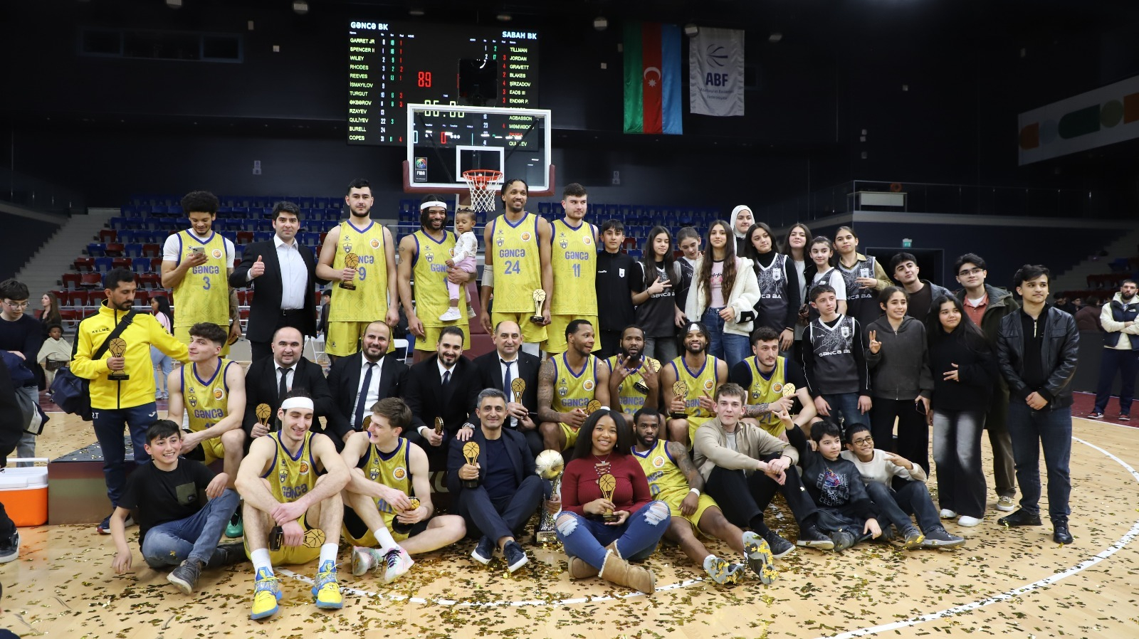 “Gəncə” basketbol klubu qələbə qazanıb