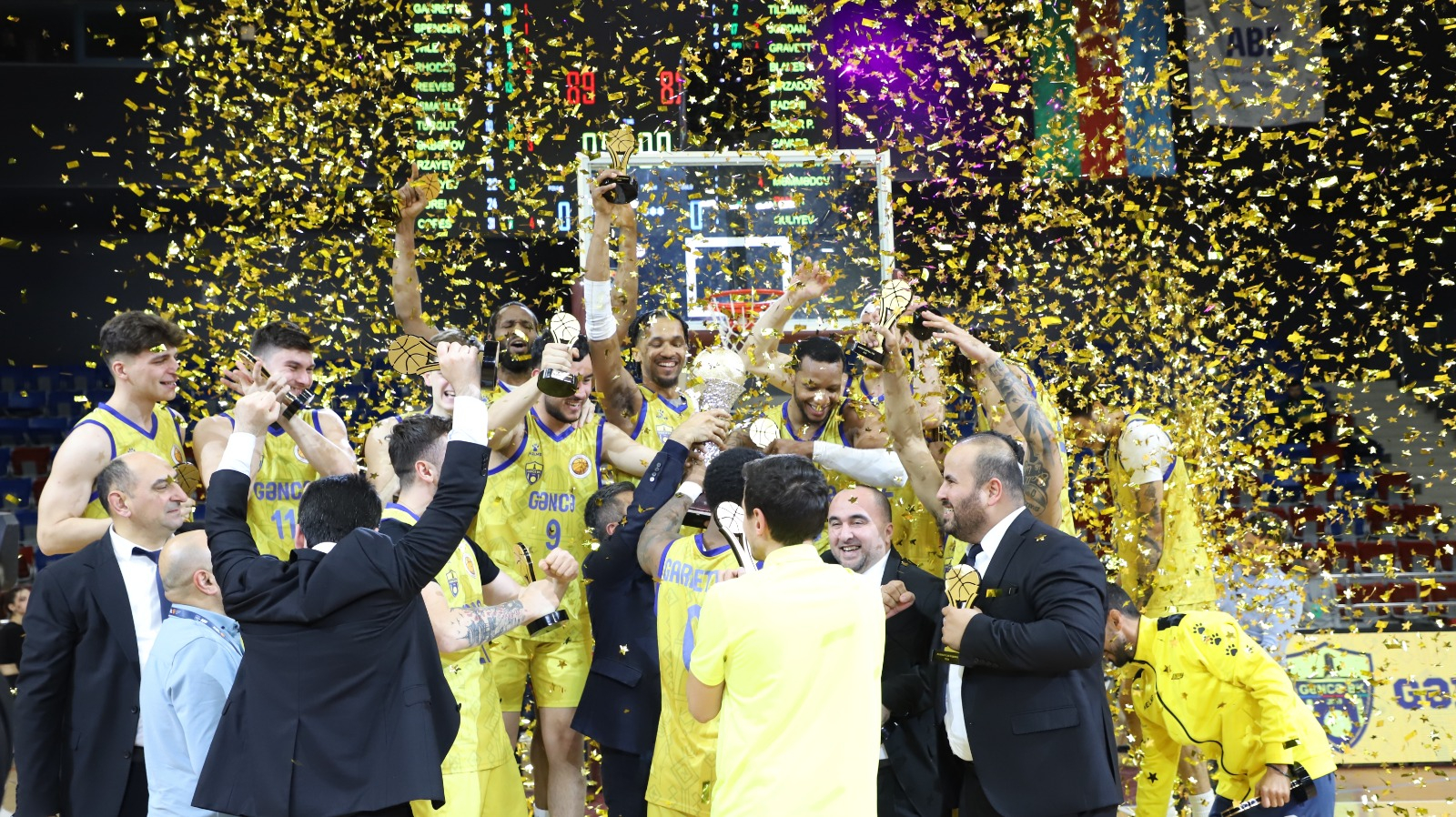 “Gəncə” basketbol klubu qələbə qazanıb