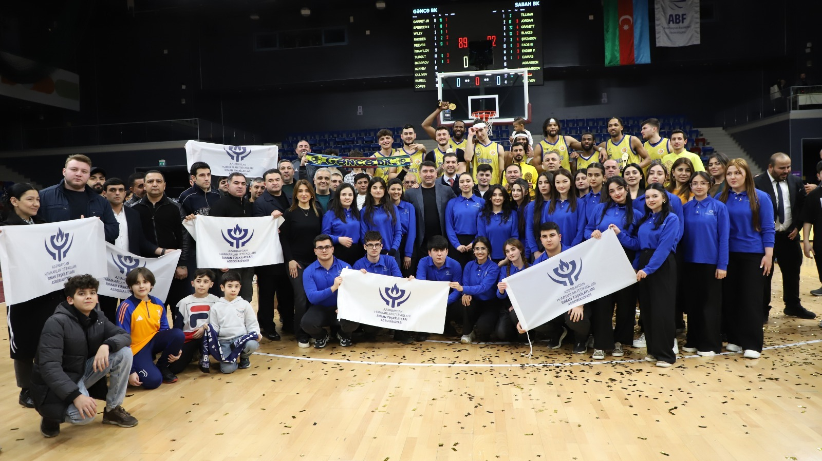 “Gəncə” basketbol klubu qələbə qazanıb