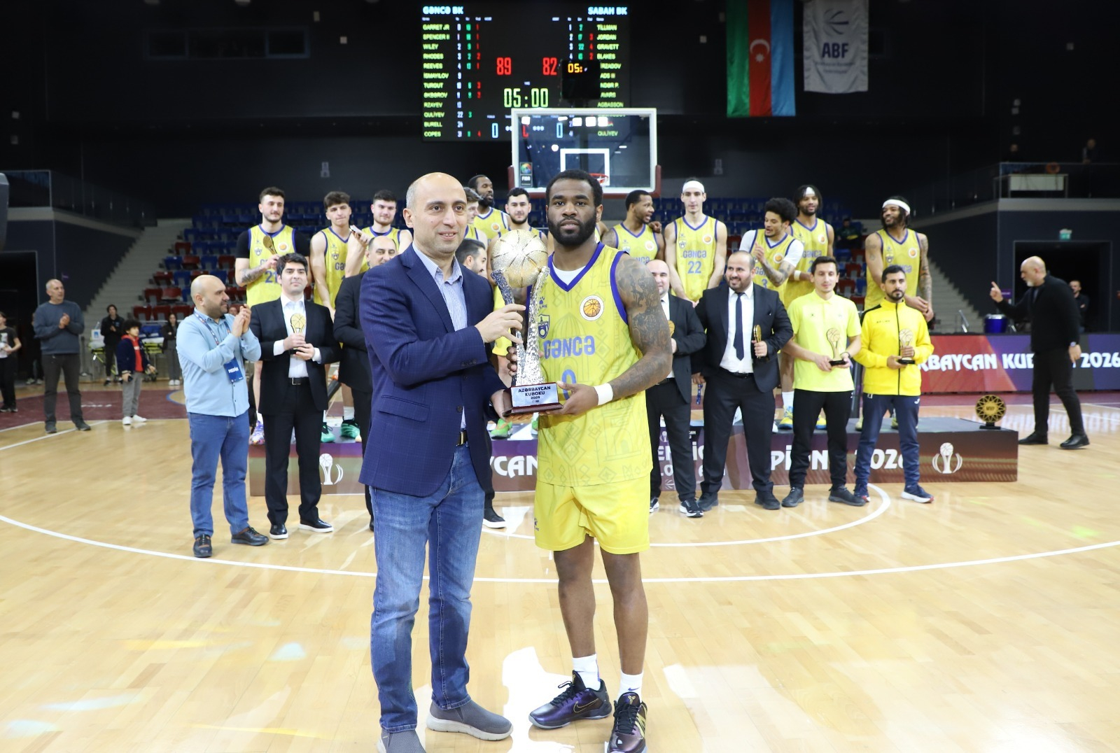 “Gəncə” basketbol klubu qələbə qazanıb