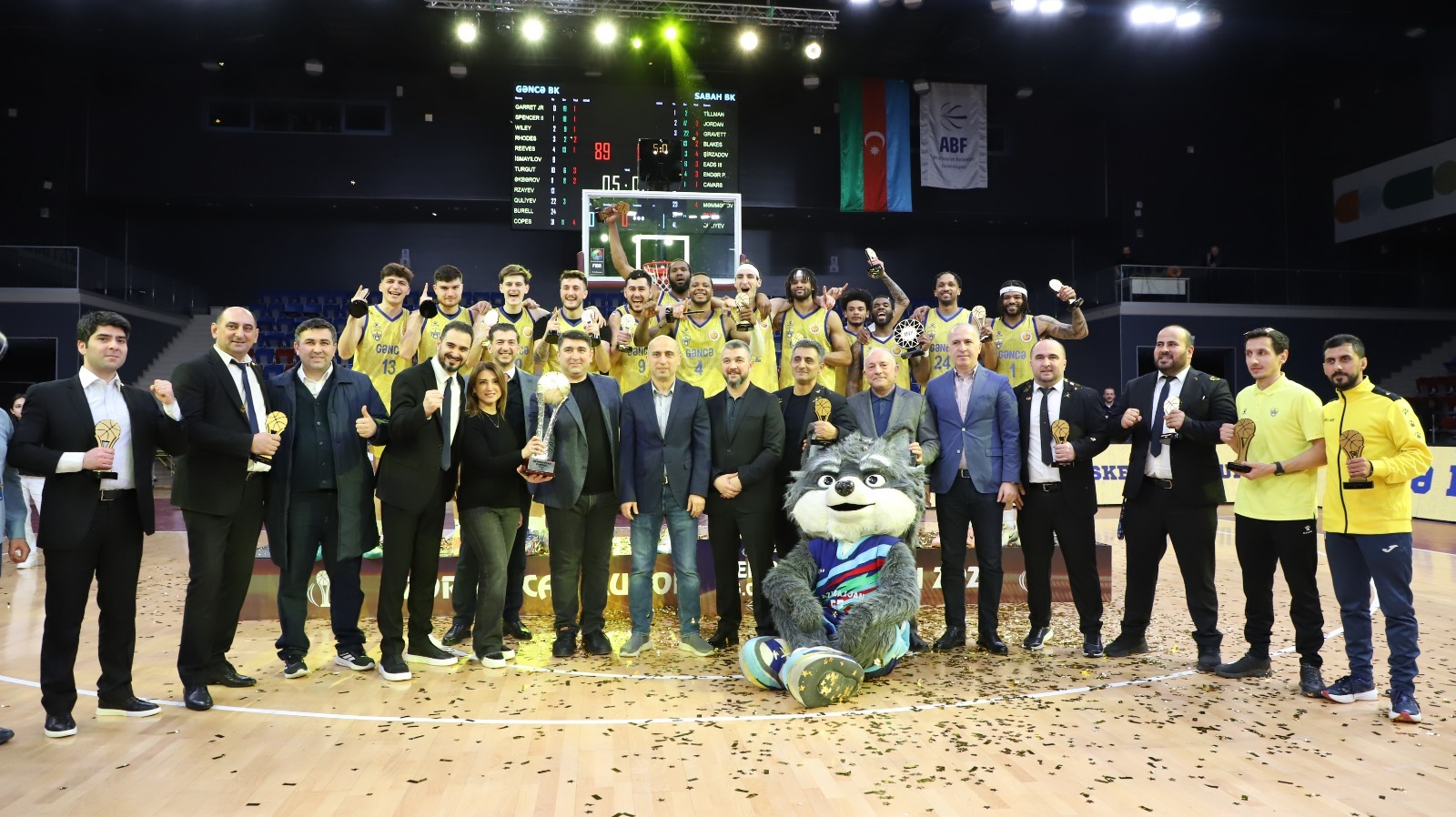 “Gəncə” basketbol klubu qələbə qazanıb
