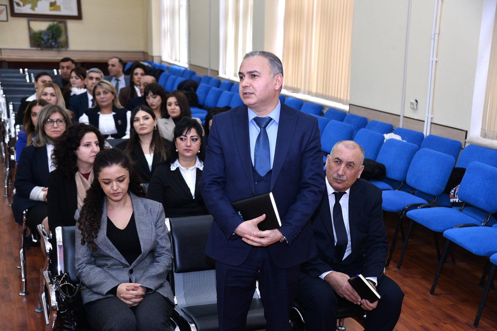 Bakıda yeni təyin olunmuş direktorlarla görüş keçirilib