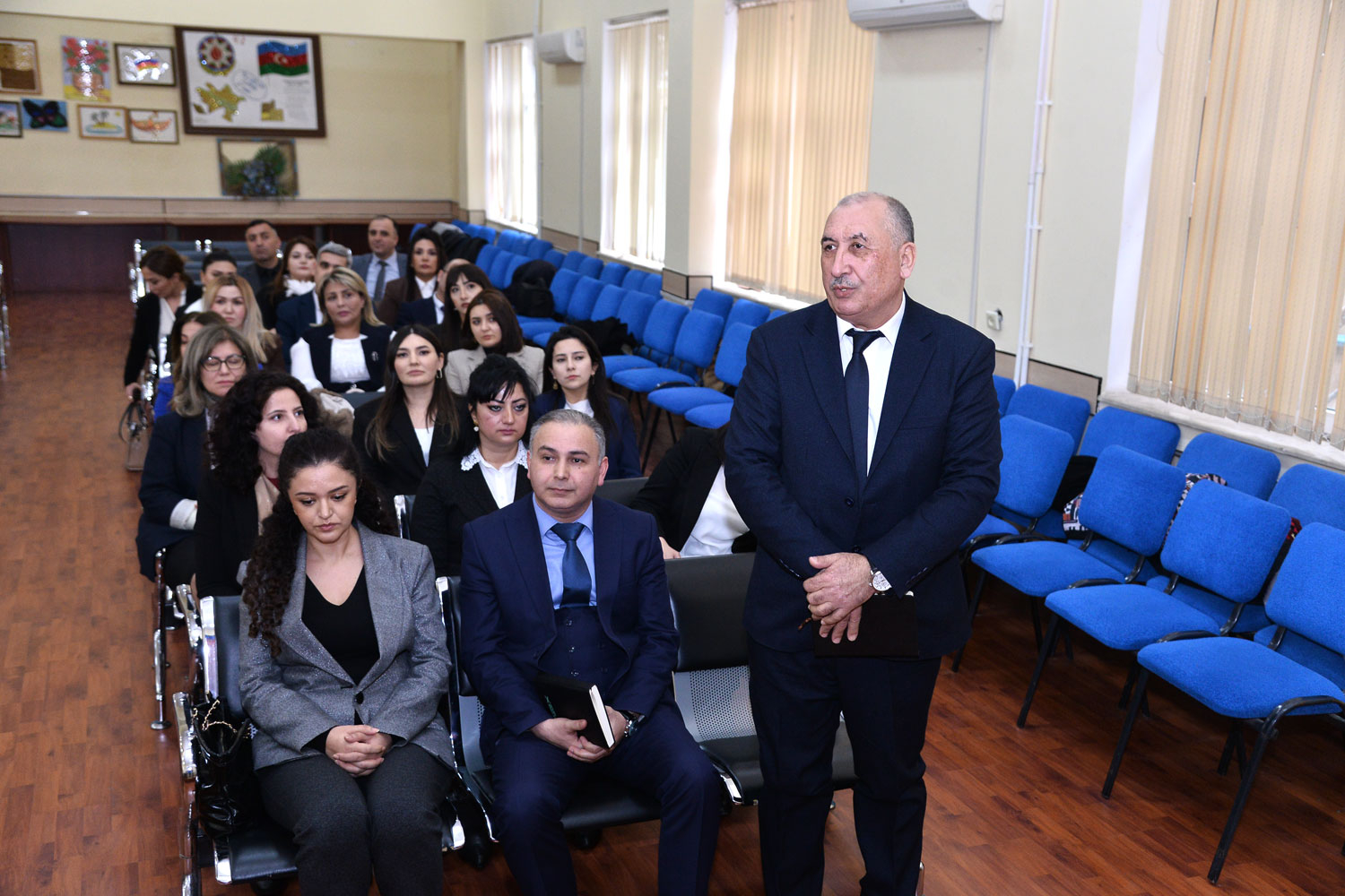 Bakıda yeni təyin olunmuş direktorlarla görüş keçirilib