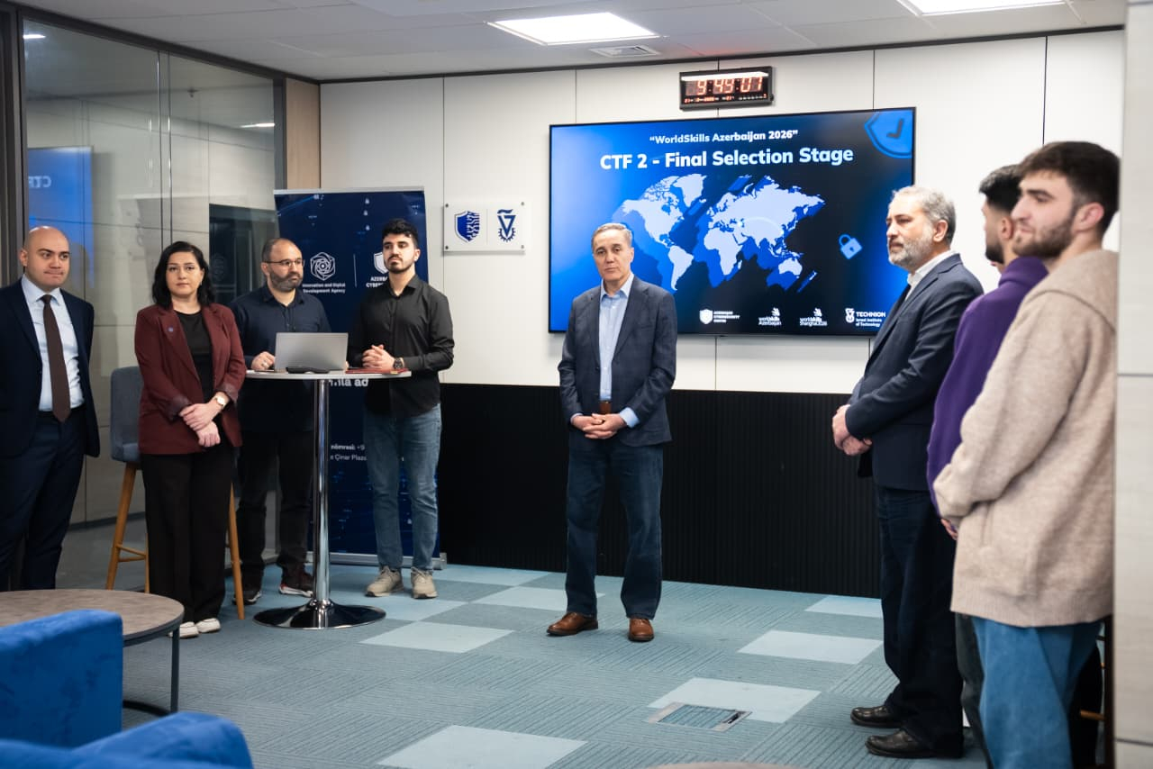 Azərbaycanı Şanxayda təmsil edəcək kibertəhlükəsizlik komandalarının final seçimi baş tutub