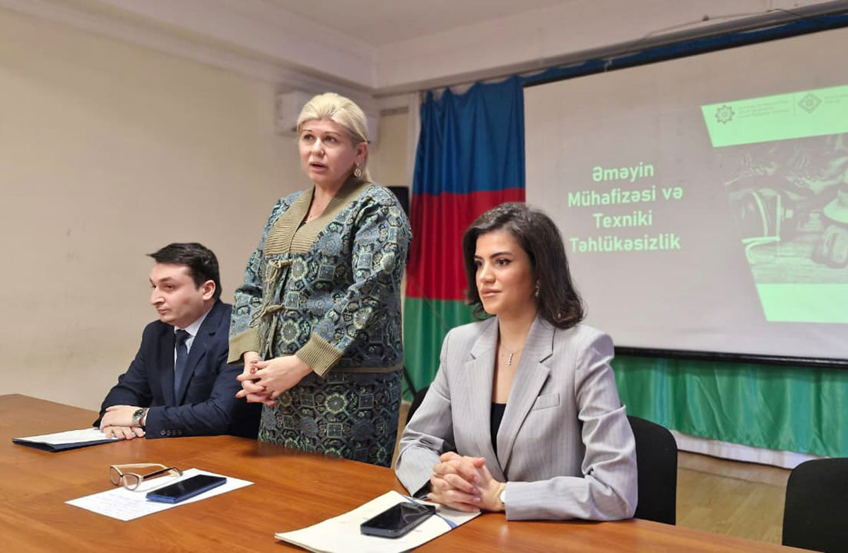 Məktəblilər əməyin mühafizəsinə dair maarifləndirilir