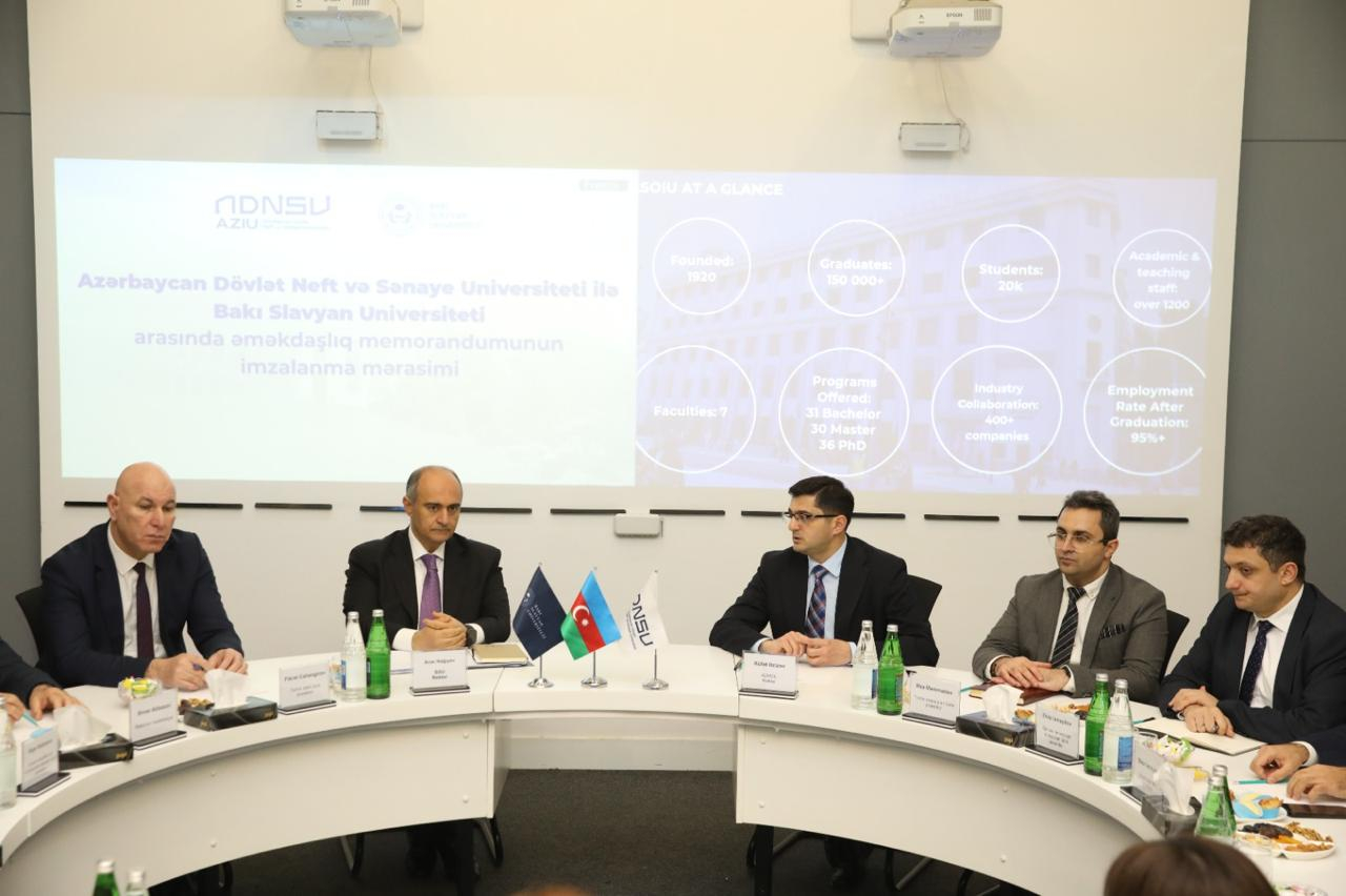 BSU ilə ADNSU birgə layihələrə başlayır