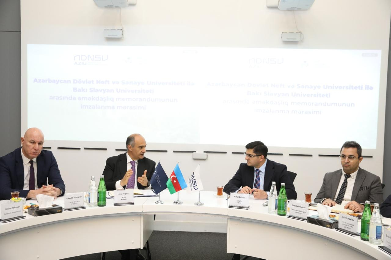 BSU ilə ADNSU birgə layihələrə başlayır