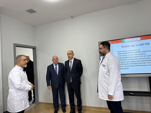 Elm və təhsil naziri LDU-nun Baytarlıq klinikası ilə tanış olub