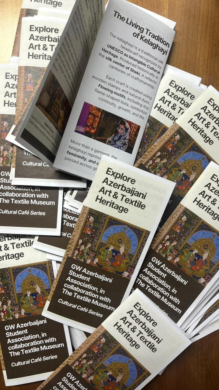 Corc Vaşinqton Universitetində milli mədəniyyət nümunələrimiz sərgilənib