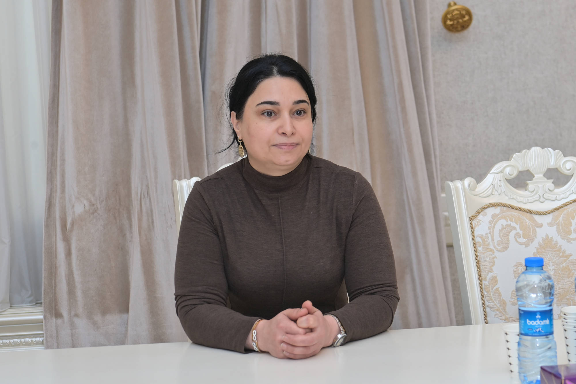 Nazir müavini İdris İsayev Xırdalanda vətəndaşları qəbul edib