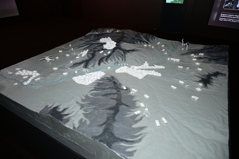 Prezident İlham Əliyev Xocalı Soyqırımı Memorialının açılışında iştirak edib