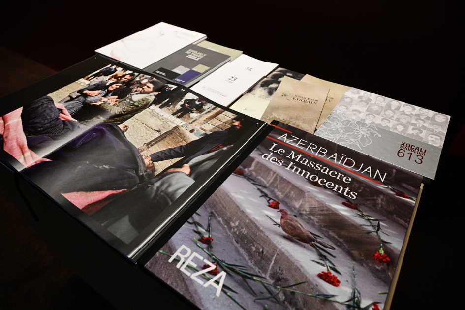 Prezident İlham Əliyev Xocalı Soyqırımı Memorialının açılışında iştirak edib