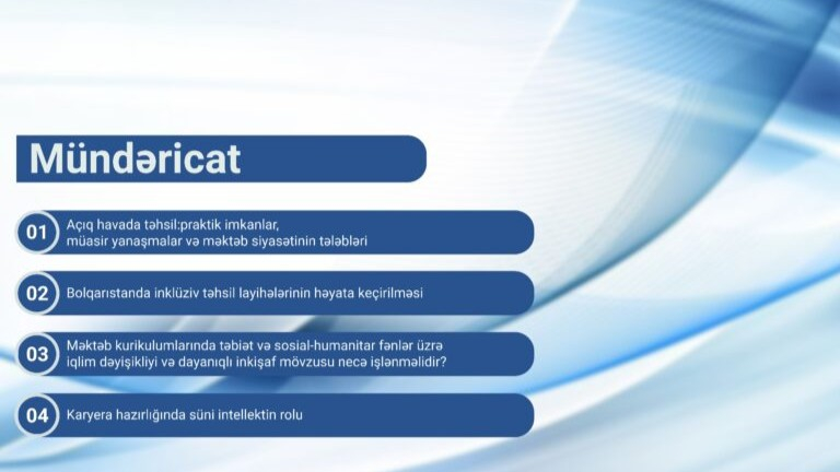 Beynəlxalq Təhsil İcmalı – Fevral 2026