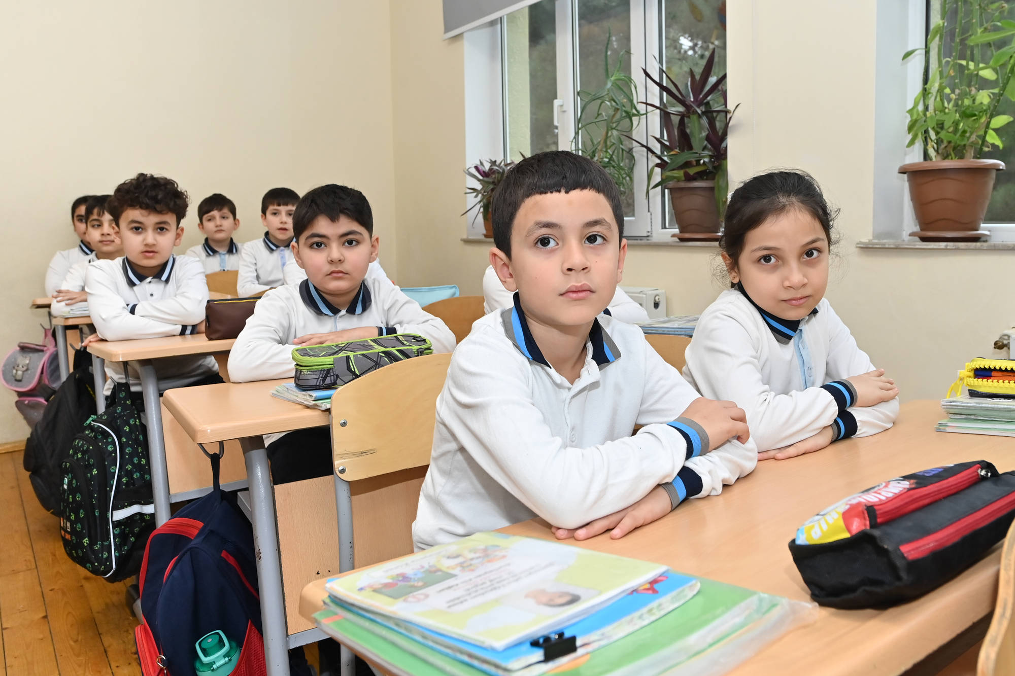 Elm və təhsil naziri Sumqayıtda təhsil müəssisəsində olub