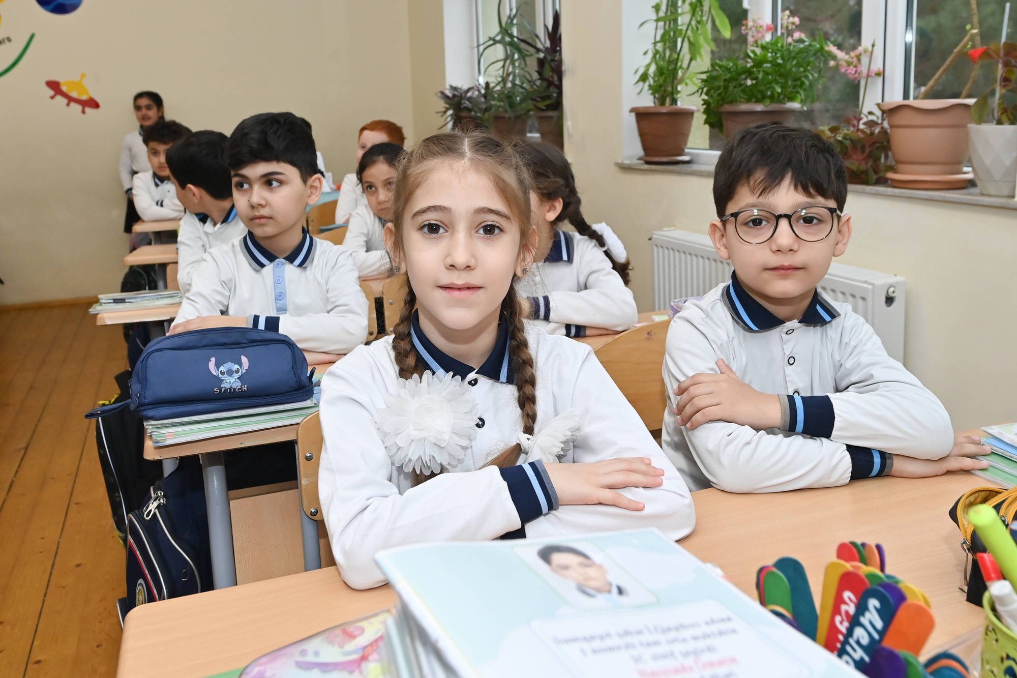 Elm və təhsil naziri Sumqayıtda təhsil müəssisəsində olub