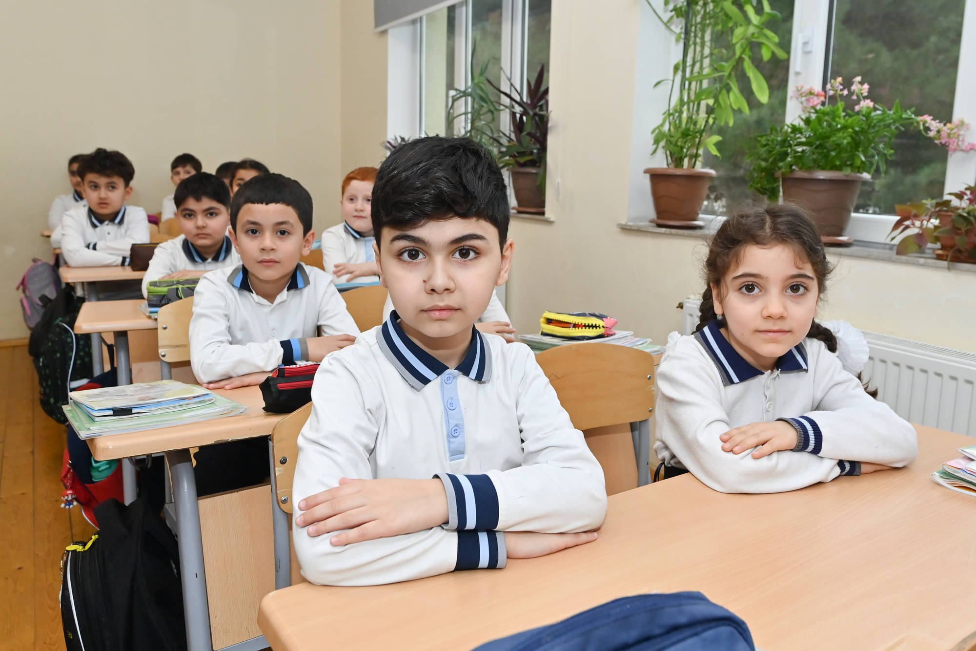 Elm və təhsil naziri Sumqayıtda təhsil müəssisəsində olub