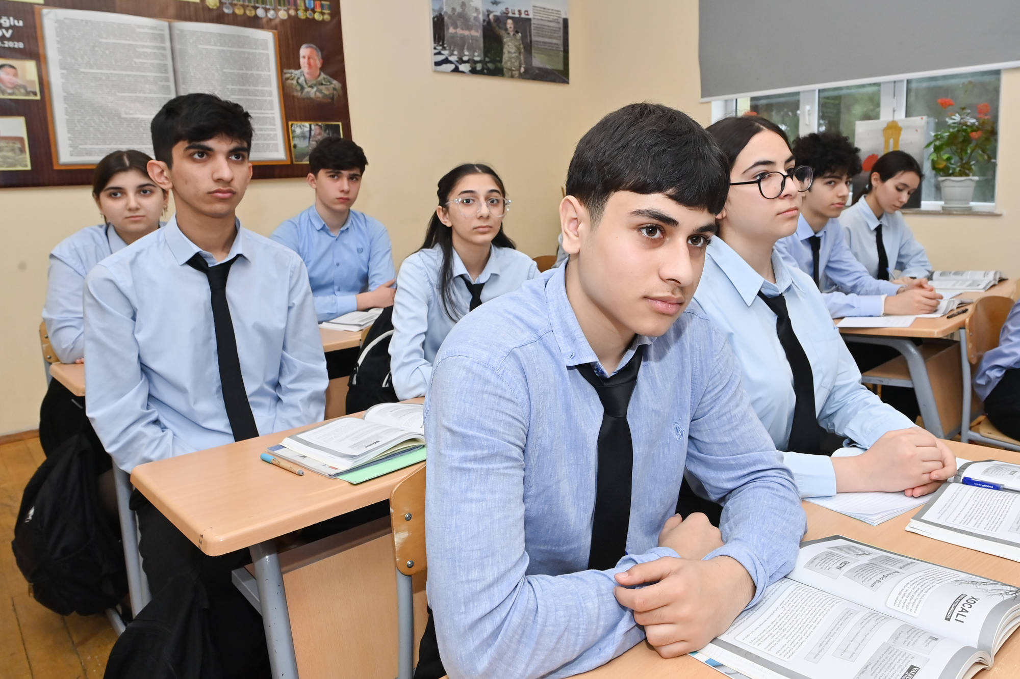 Elm və təhsil naziri Sumqayıtda təhsil müəssisəsində olub