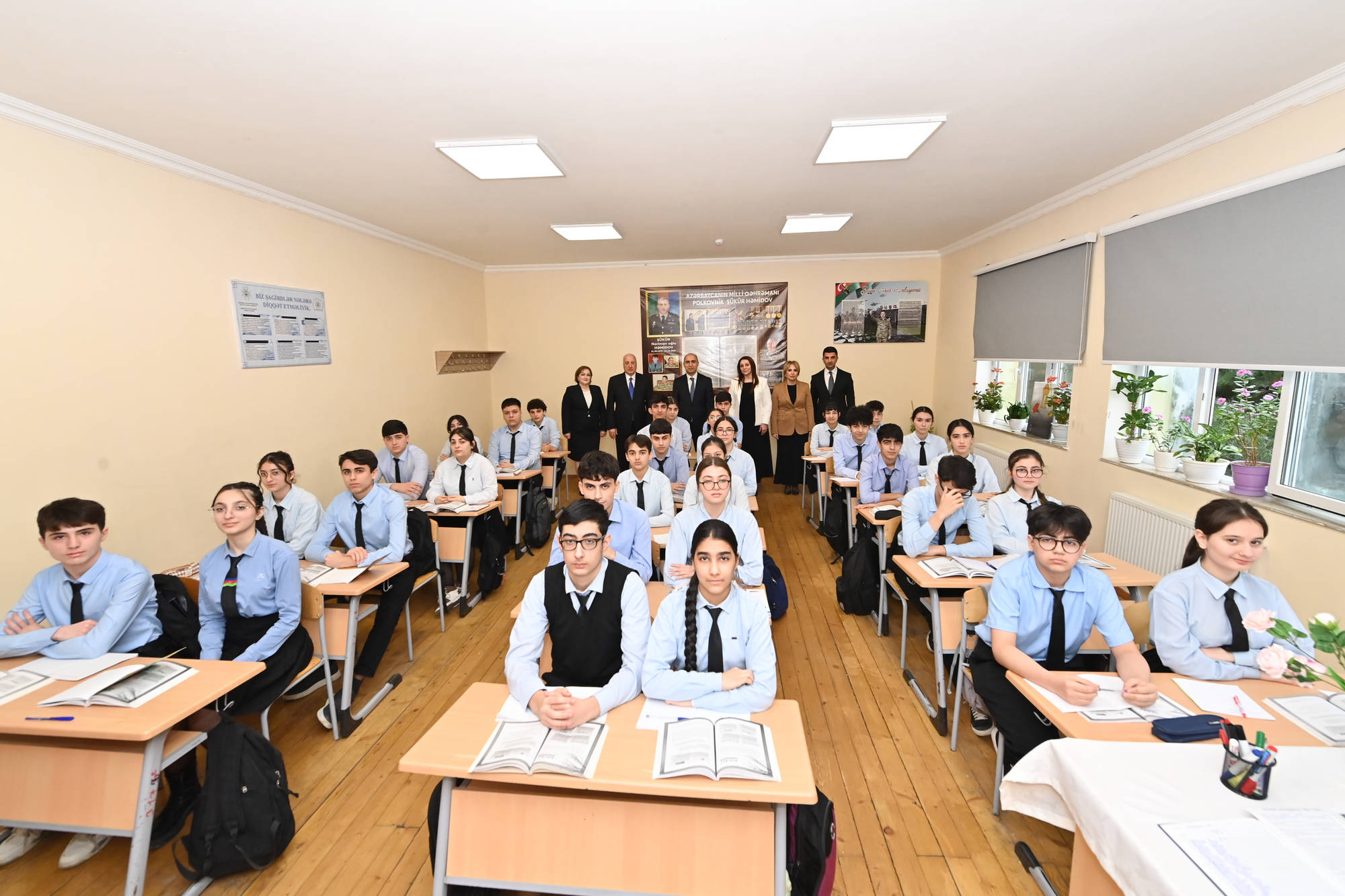 Elm və təhsil naziri Sumqayıtda təhsil müəssisəsində olub