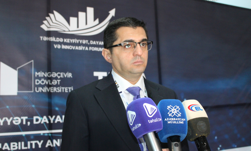 Rektor: Təhsildə keyfiyyət və dayanıqlılıq ali məktəblərin əsas hədəflərindən biridir