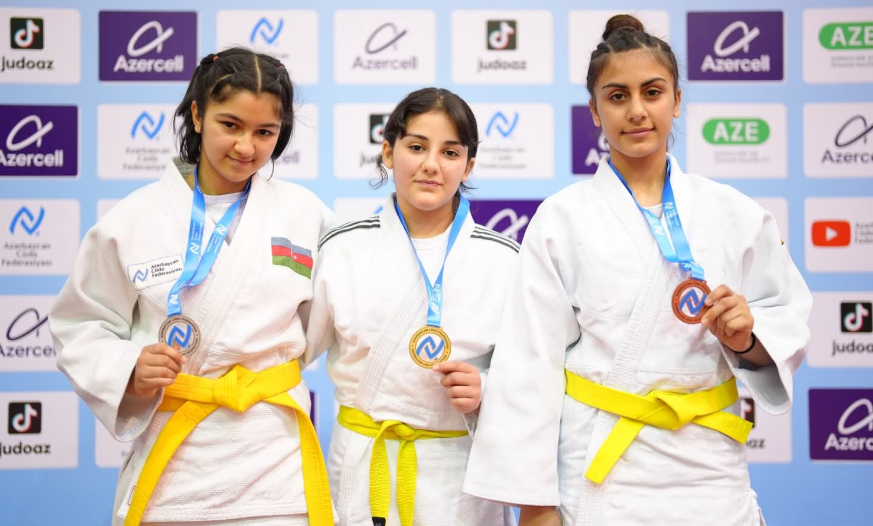 Naxçıvanlı cüdoçu qızıl medal qazanıb 