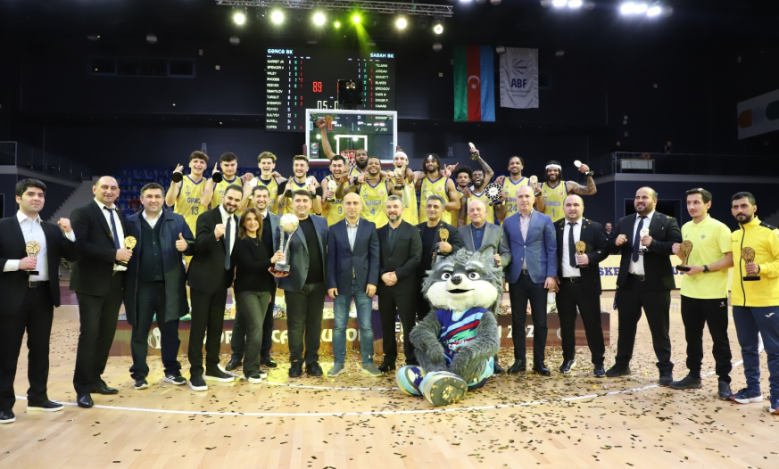 “Gəncə” basketbol klubu qələbə qazanıb