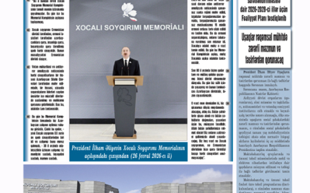 28 fevral 2026-cı il №8 (9163)